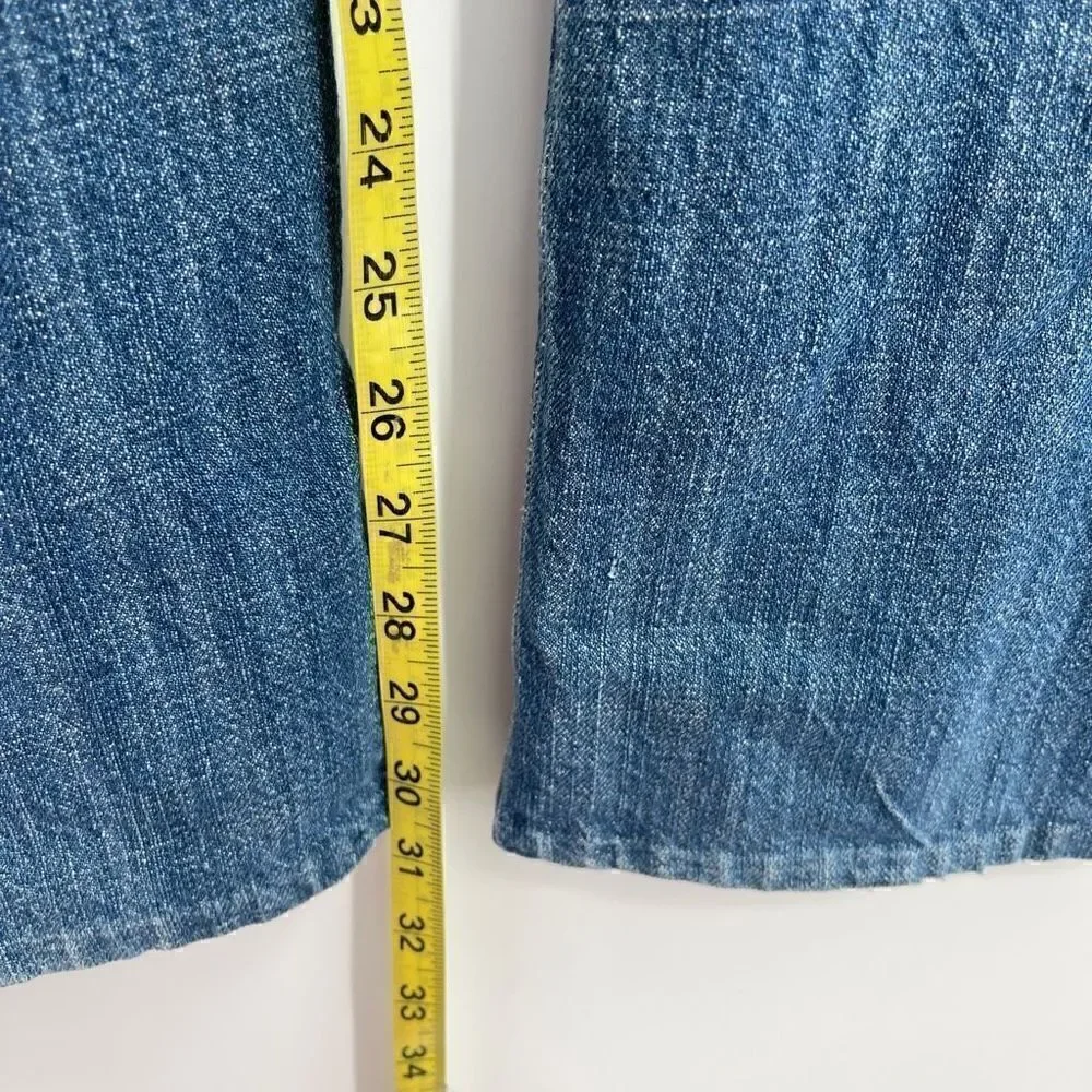 Levi’s Blue SilverTab Medium Wash 5 Pocket Styling Bootcut Jeans Size 36